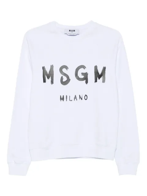 MSGM logo-print sweatshirt
