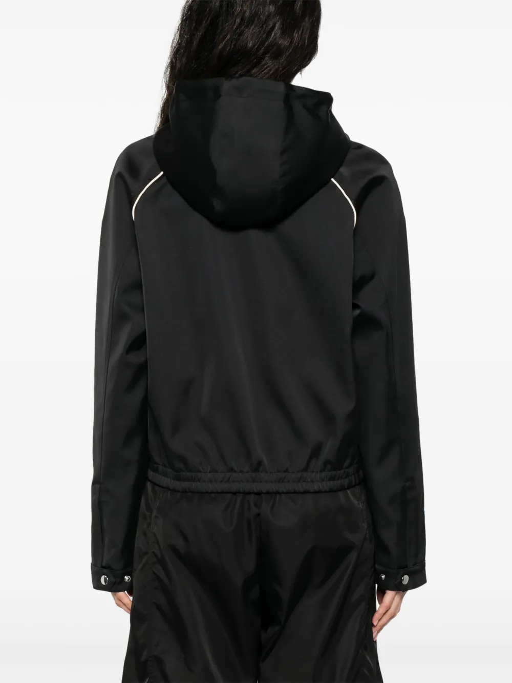 adidas x Wales Bonner jack met capuchon Zwart
