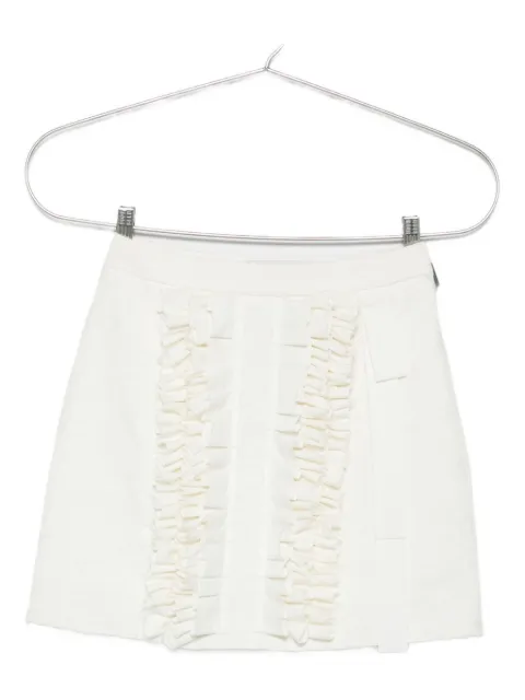 MSGM ruffled mini skirt