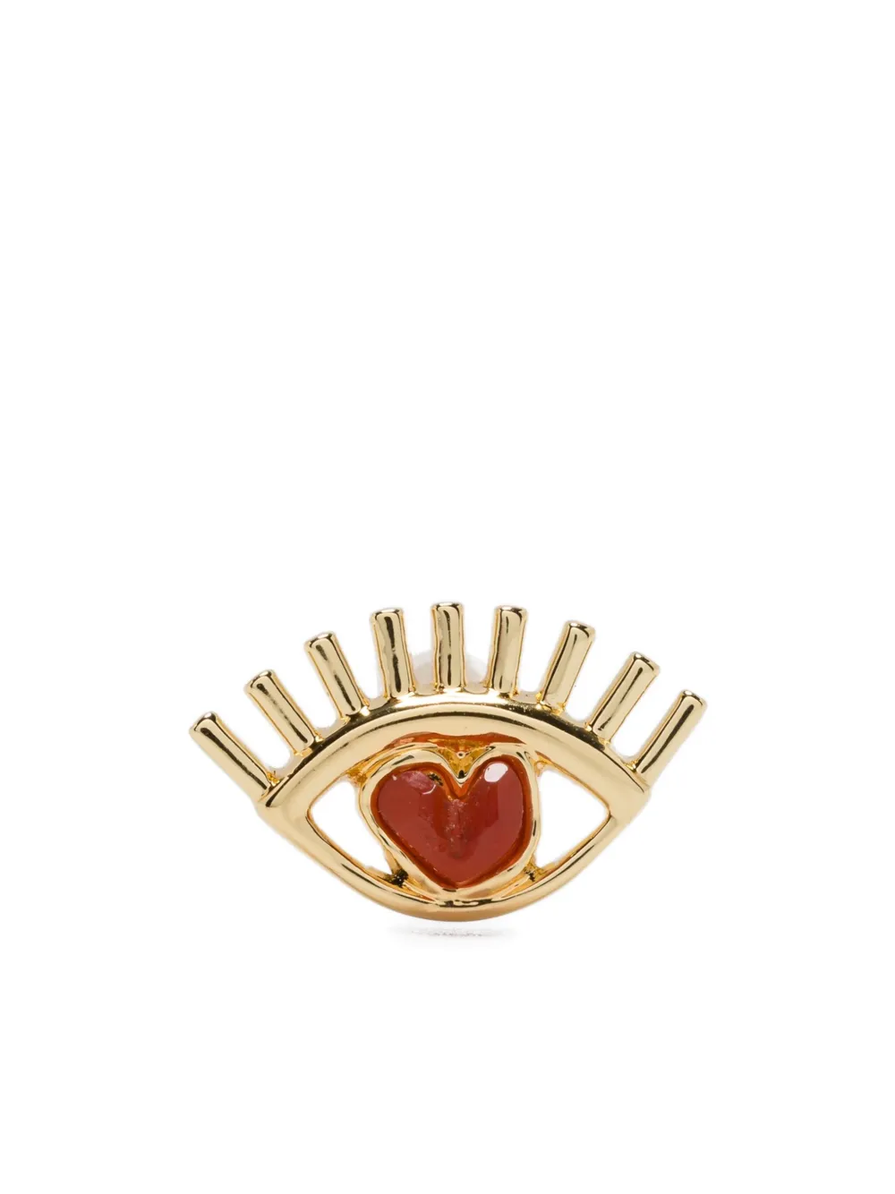 Ryenn's Eyes Carnelian Eye stud earrings - Oro