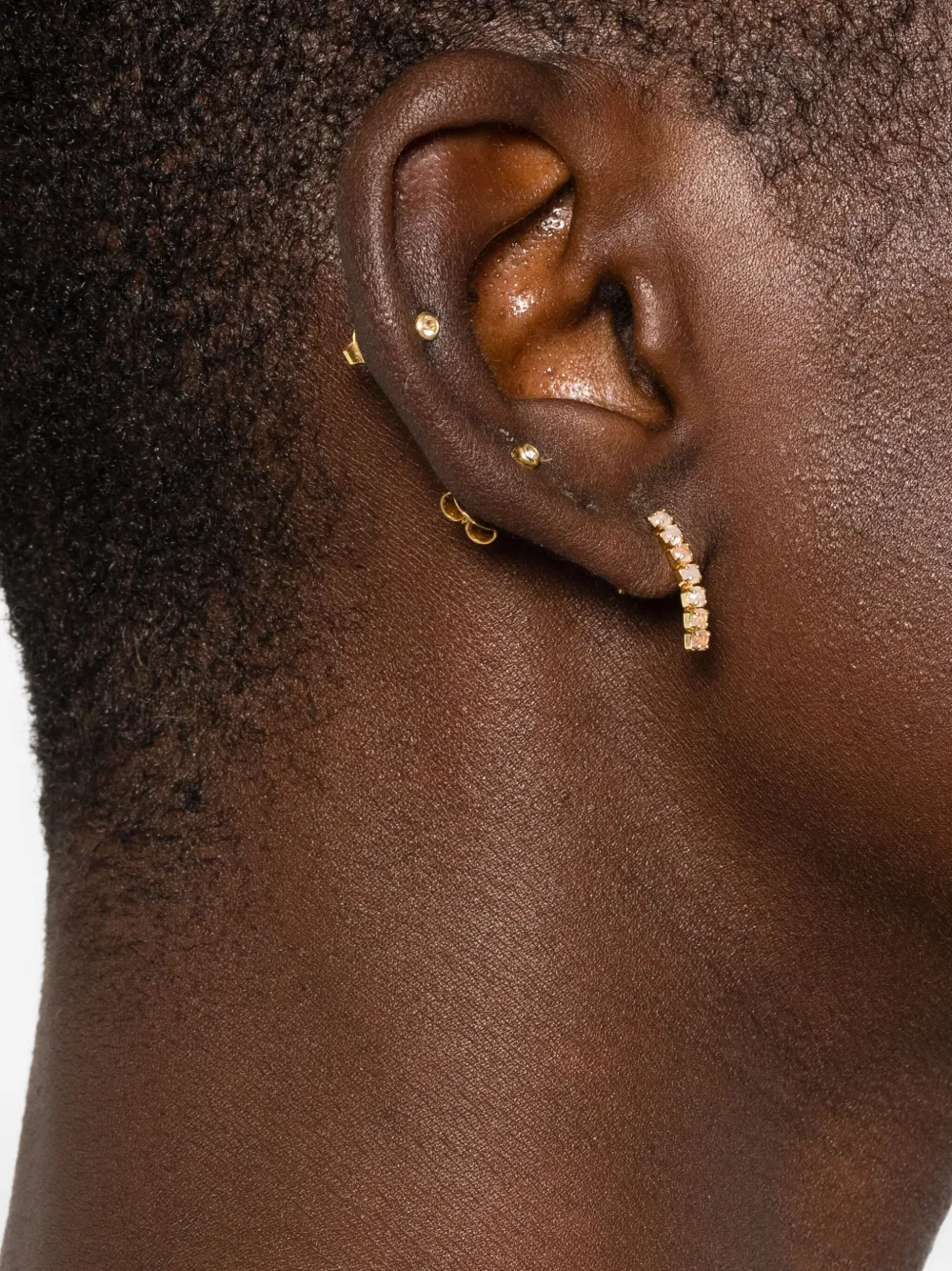 Ryenn's Eyes Tennis earrings - Goud