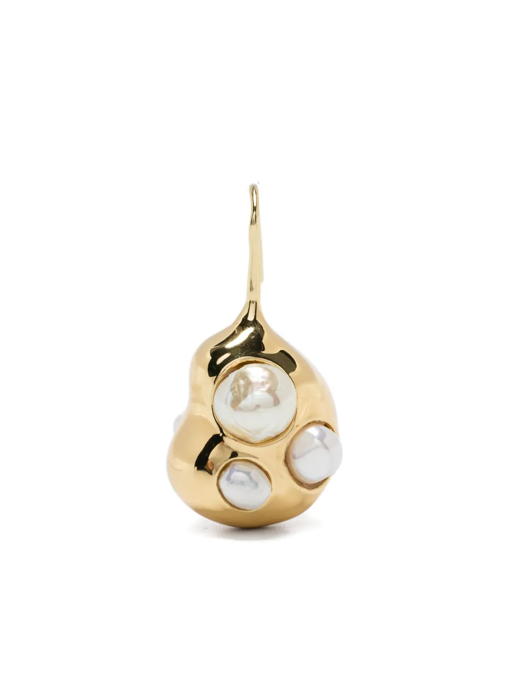 Ryenn's Eyes X Quentin Jones 14k Gold Plated Brass Drop Earrings In Gold