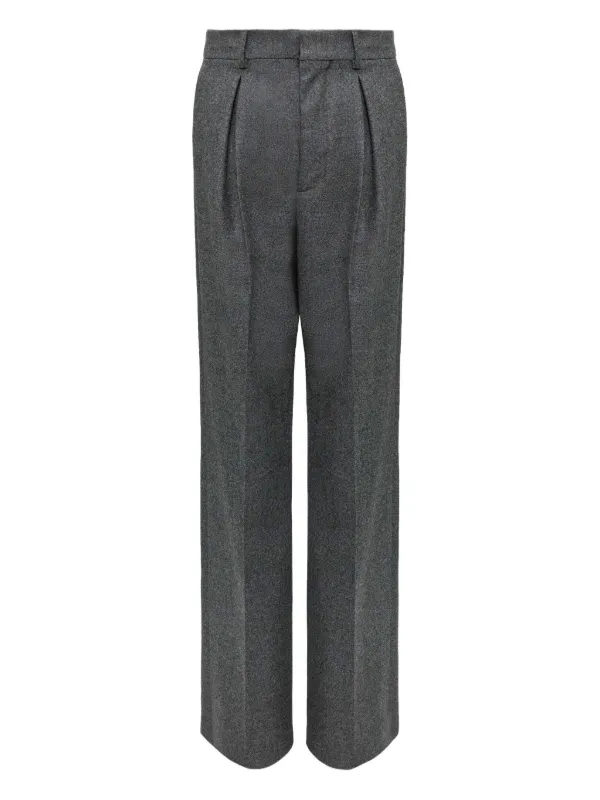 ☆関税込み☆【MM6 Maison Margiela】バージン ウール パンツ MM6 Maison Margiela バージンウール パンツ | グレー | FARFETCH JP