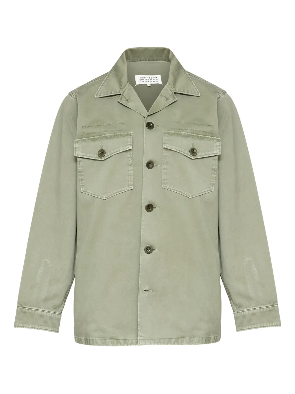 Maison Margiela コットン シャツ - グリーン Maison Margiela コットン シャツ - グリーン