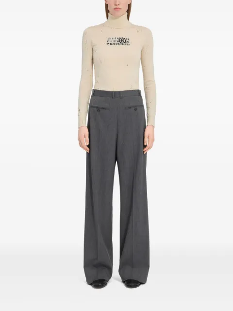 MM6 Maison Margiela high-waisted trousers