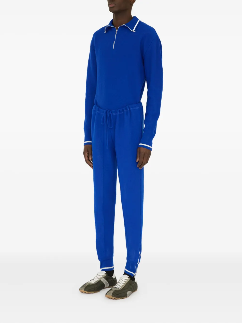 Maison Margiela Wollen trainingsbroek - Blauw