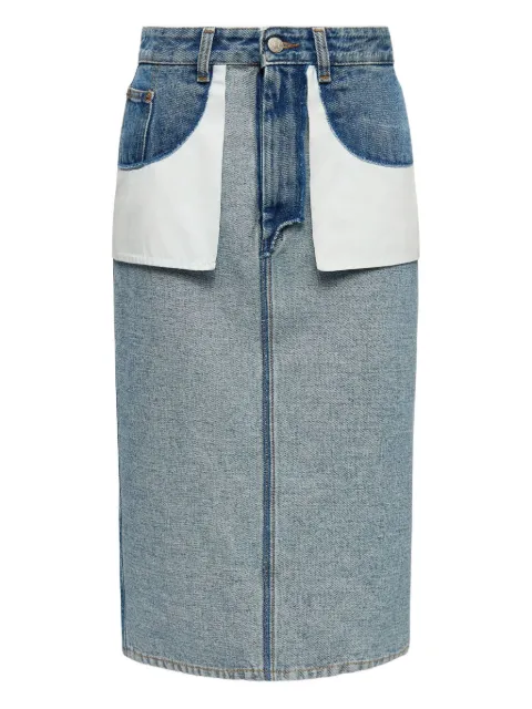 MM6 Maison Margiela cotton midi skirt 
