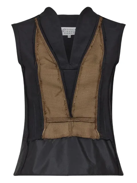 Maison Margiela two-tone top 