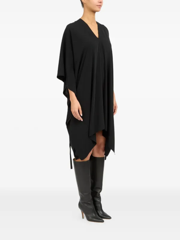MM6 Maison Margiela Vネック ドレス | ブラック | FARFETCH JP