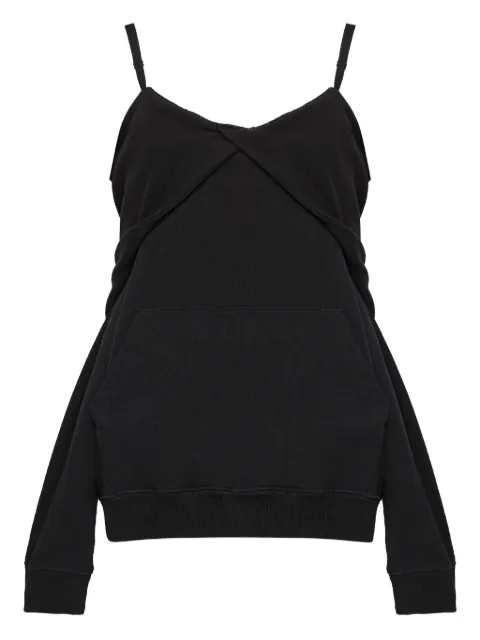 MM6 Maison Margiela off-shoulder cotton sweatshirt