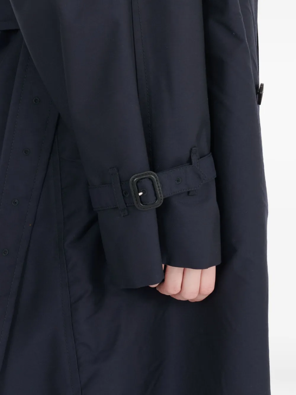 Maison Margiela Lange regenjas Blauw