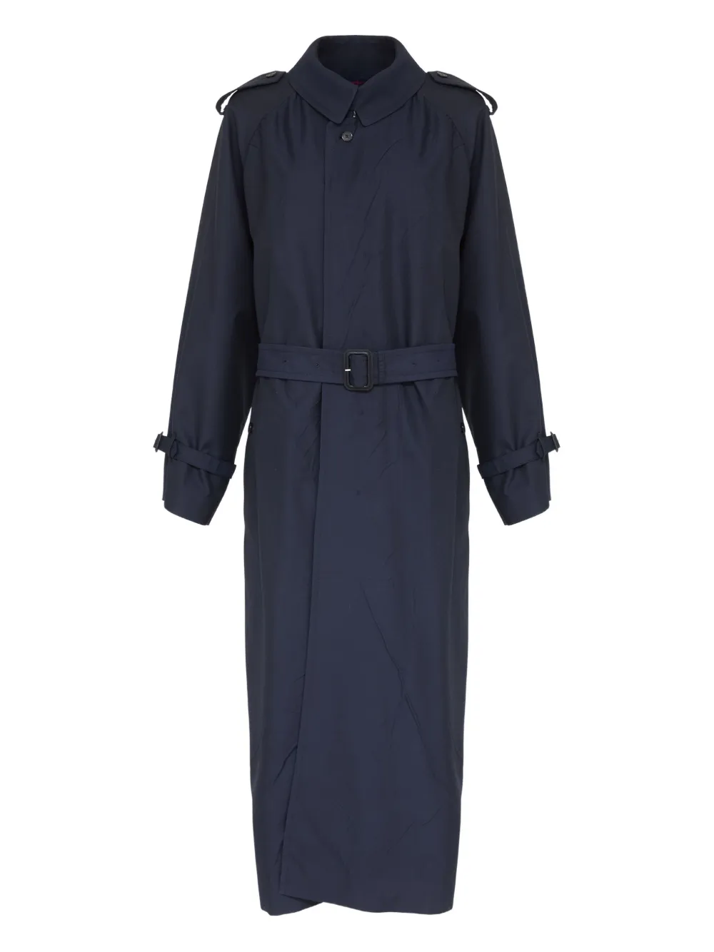 Maison Margiela Lange regenjas Blauw