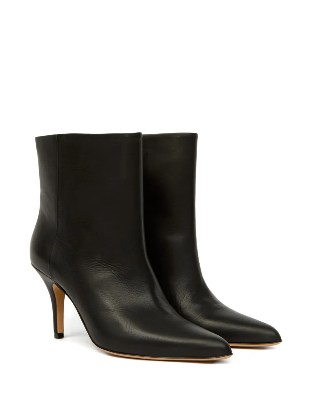 MM6 Maison Margiela Trunk leather boots Black