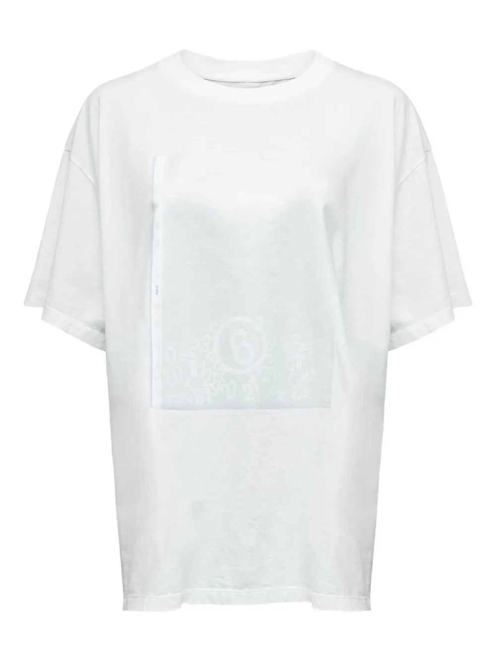 MM6 Maison Margiela Katoenen T-shirt Wit