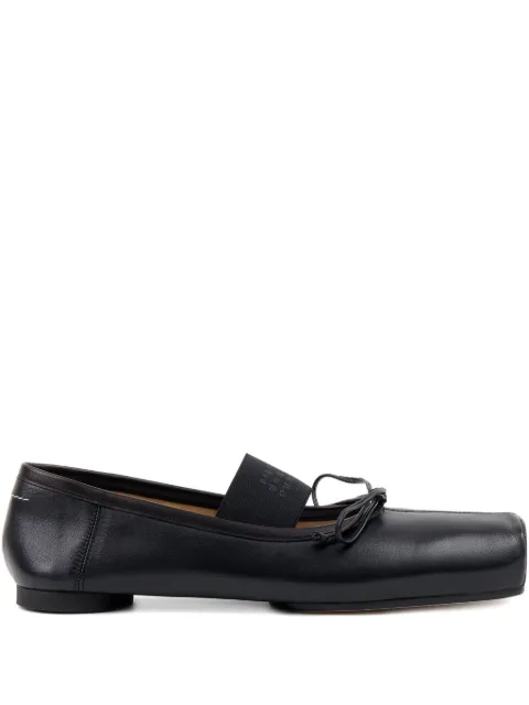 MM6 Maison Margiela leather ballet flats