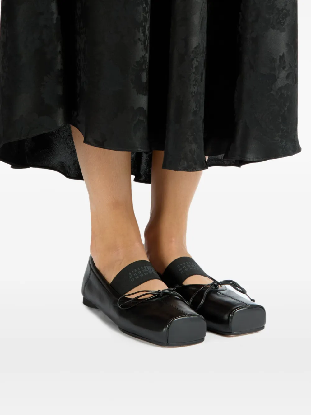 MM6 Maison Margiela Ballerine in pelle | Image 6
