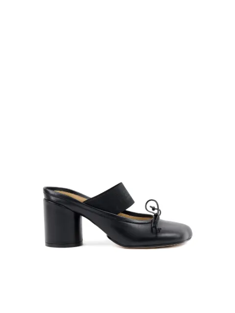 MM6 Maison Margiela 70mm logo-elastic Ballet mules