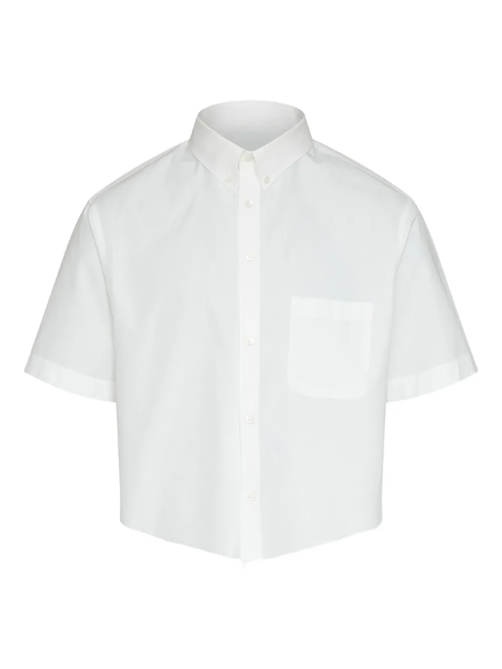 Maison Margiela overhemd met korte mouwen Wit