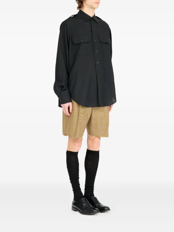 Maison Margiela long-sleeved Shirt | Grey | FARFETCH ZA