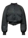 MM6 Maison Margiela cropped bomber jacket - Black