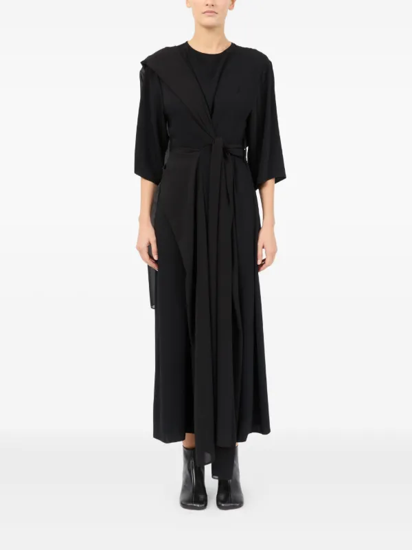 MM6 Maison Margiela アシンメトリー ドレス | ブラック | FARFETCH JP