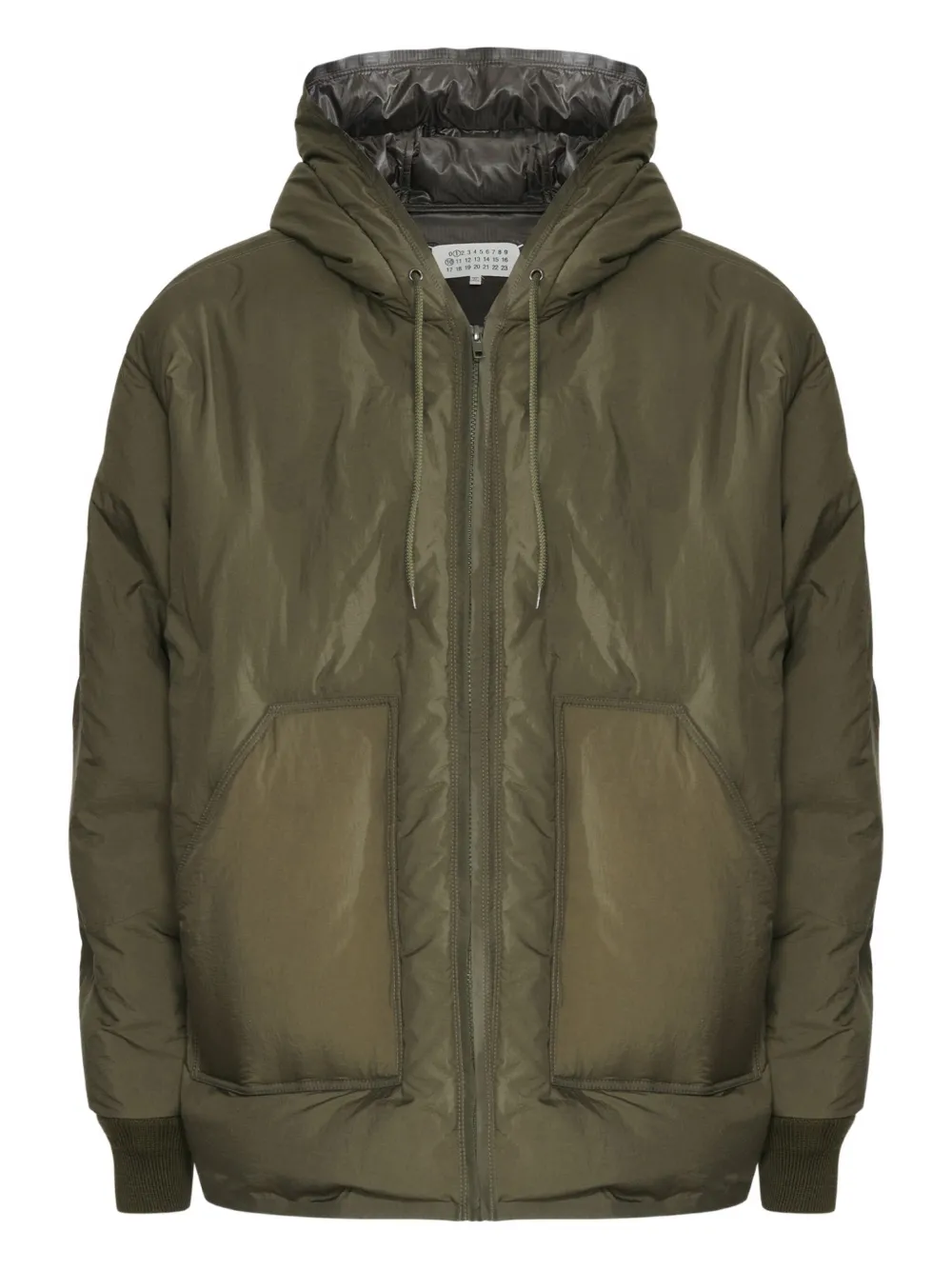 Maison Margiela フーデッド パデッドジャケット - グリーン Maison Margiela フーデッド パデッドジャケット - グリーン