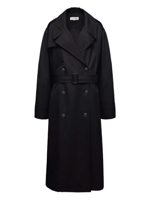 MM6 Maison Margiela معطف مطر قطن