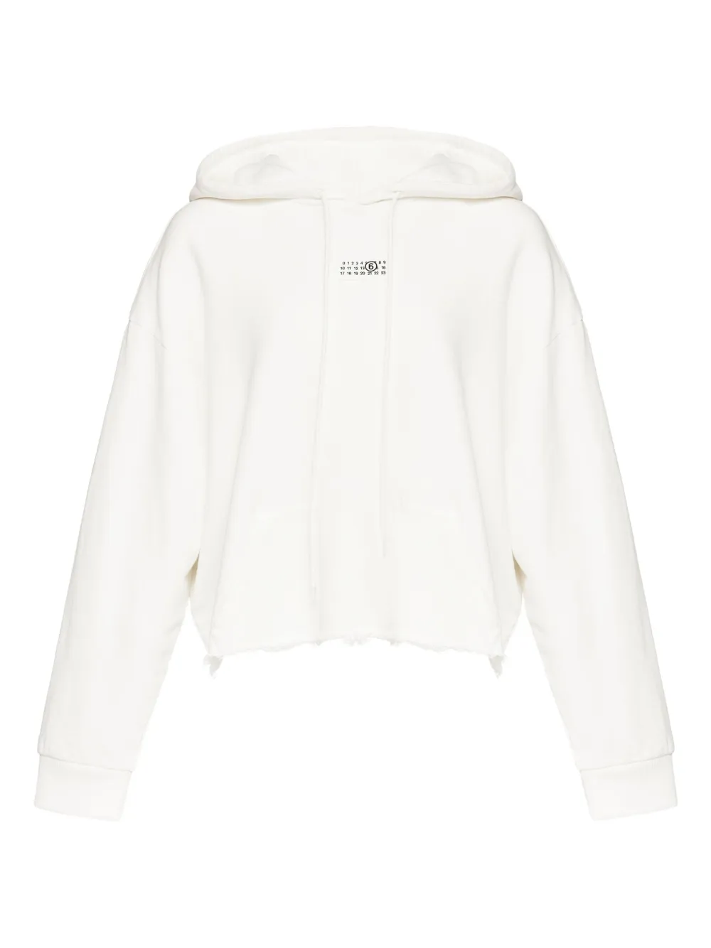 Numbers-print hoodie
