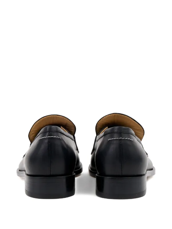 【関税＆送料込み】Mm6 Maison Margiela Black Leather Tabi B Tabi leather boots Maison Martin Margiela Black size 36 IT