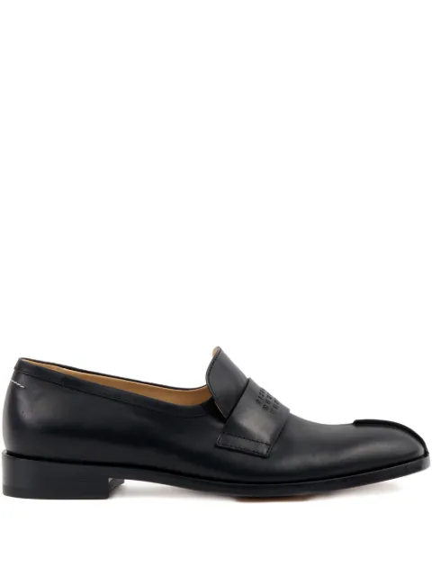 MM6 Maison Margiela Tabi leather loafers
