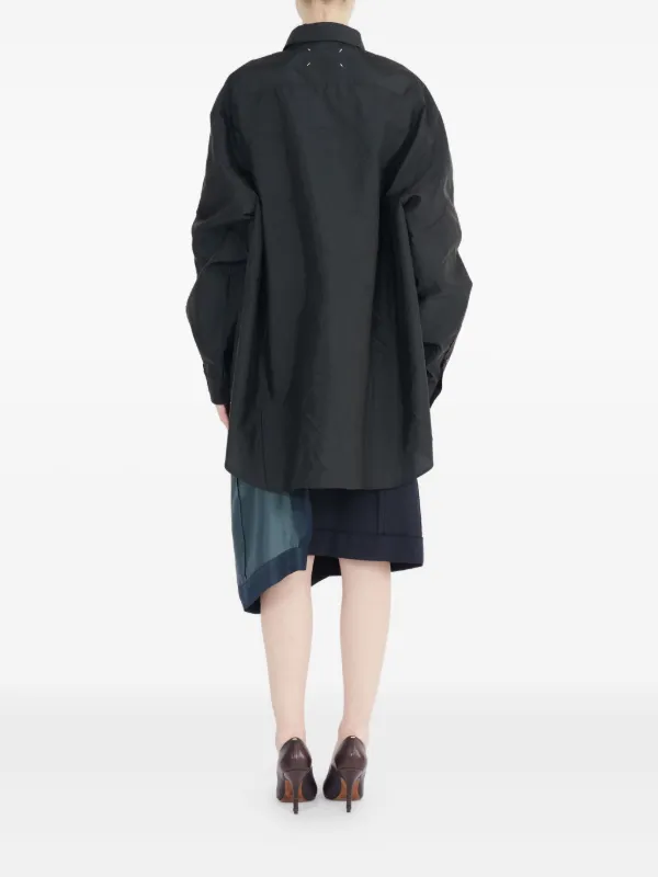 Maison Margiela ロングスリーブ シャツ | ブラック | FARFETCH JP