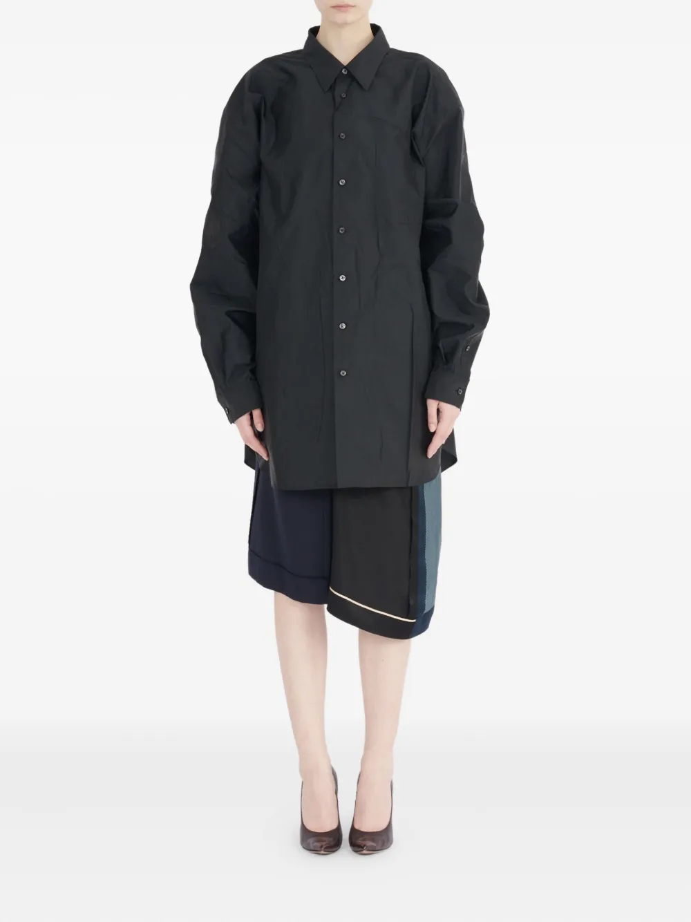 Maison Margiela Blouse met lange mouwen Zwart