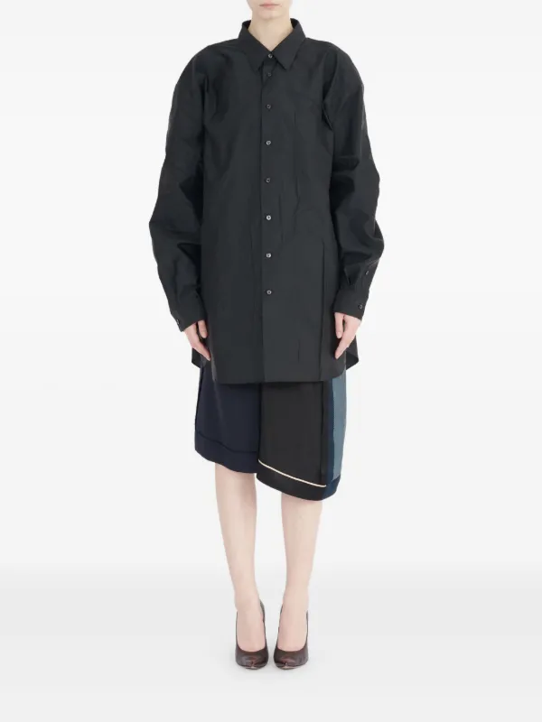 Maison Margiela ロングスリーブ シャツ | ブラック | FARFETCH JP