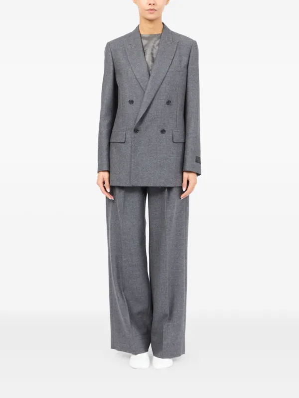MM6 Maison Margiela バージンウール ジャケット | グレー | FARFETCH JP