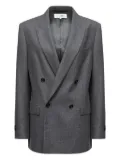 MM6 Maison Margiela virgin-wool blazer - Grey