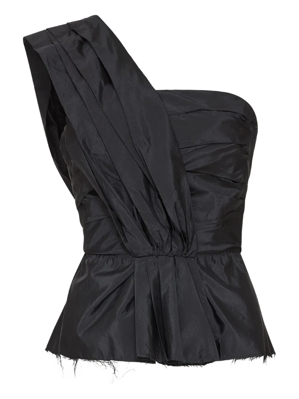 asymmetric one-shoulder blouse