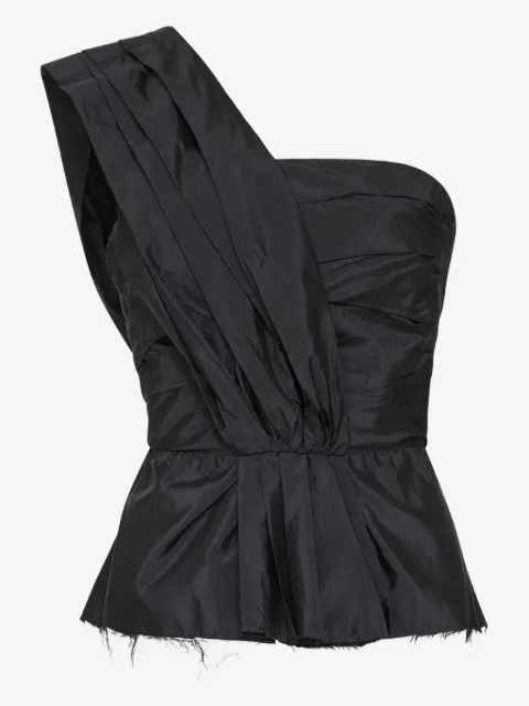 Maison Margiela asymmetric one-shoulder blouse