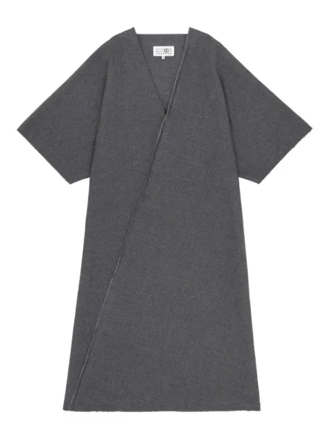 MM6 Maison Margiela V-neck midi dress