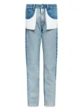 MM6 Maison Margiela inside-out seams jeans - Blue