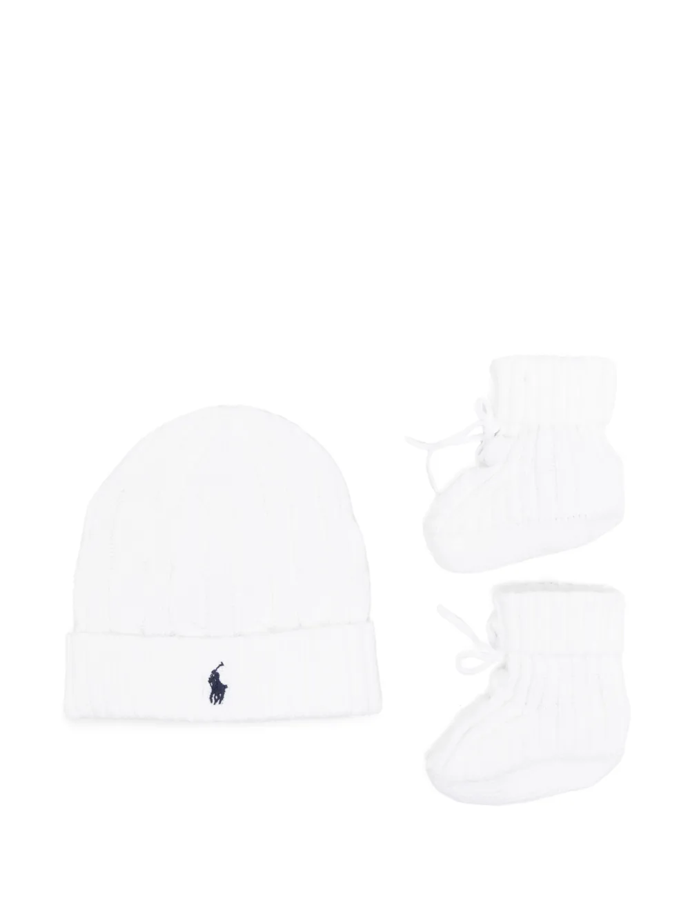 POLO RALPH LAUREN KIDS Katoenen set Wit