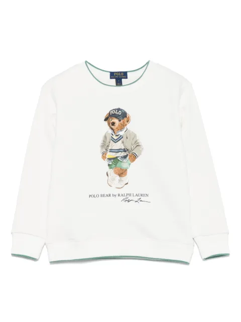 POLO RALPH LAUREN KIDS Felpa in misto cotone