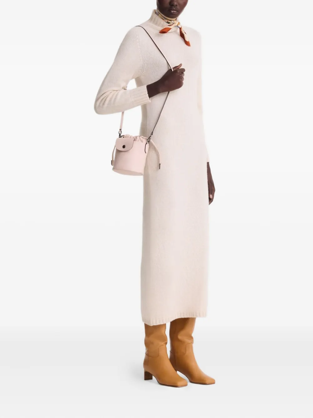 Longchamp Le Pliage Xtra mini bucket-tas Beige