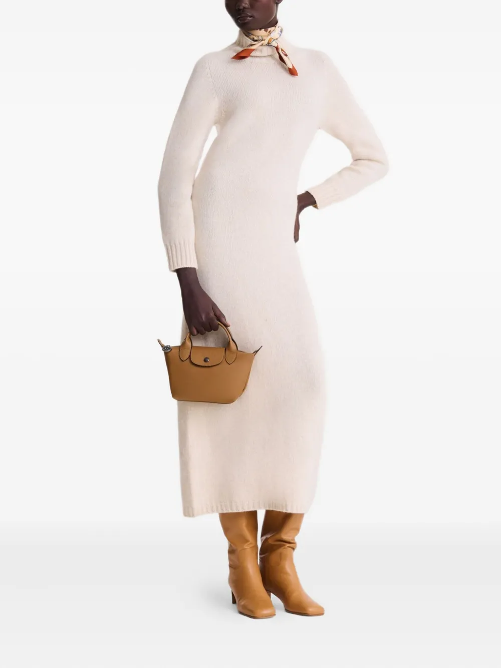 Longchamp mini Le Pliage tote bag - Bruin