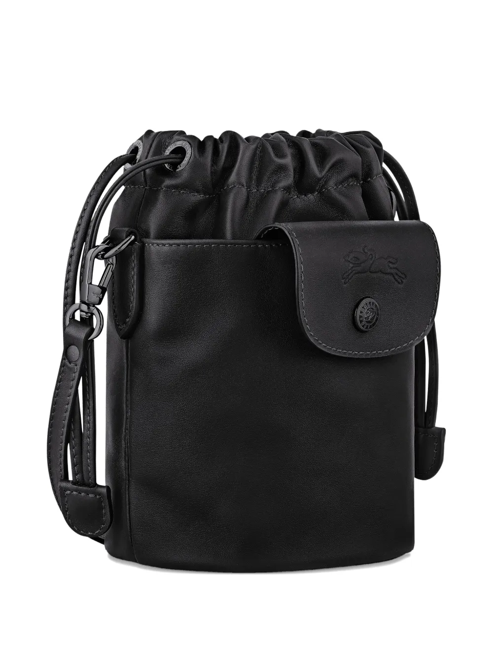 Longchamp Le Pliage Xtra mini bucket-tas Zwart