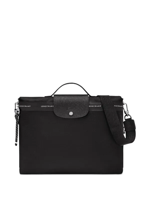 すぐ届く！【国内発送】Longchamp*ENERGY black*2waybag*S Le Pliage Energy S Handbag Black - Recycled canvas