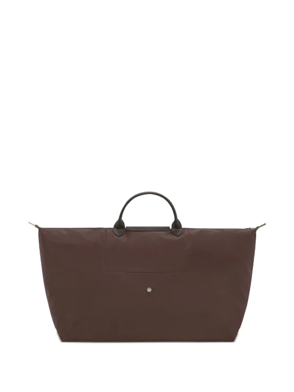 Longchamp XL Le Pliage Green Tote Bag Brown FARFETCH JO