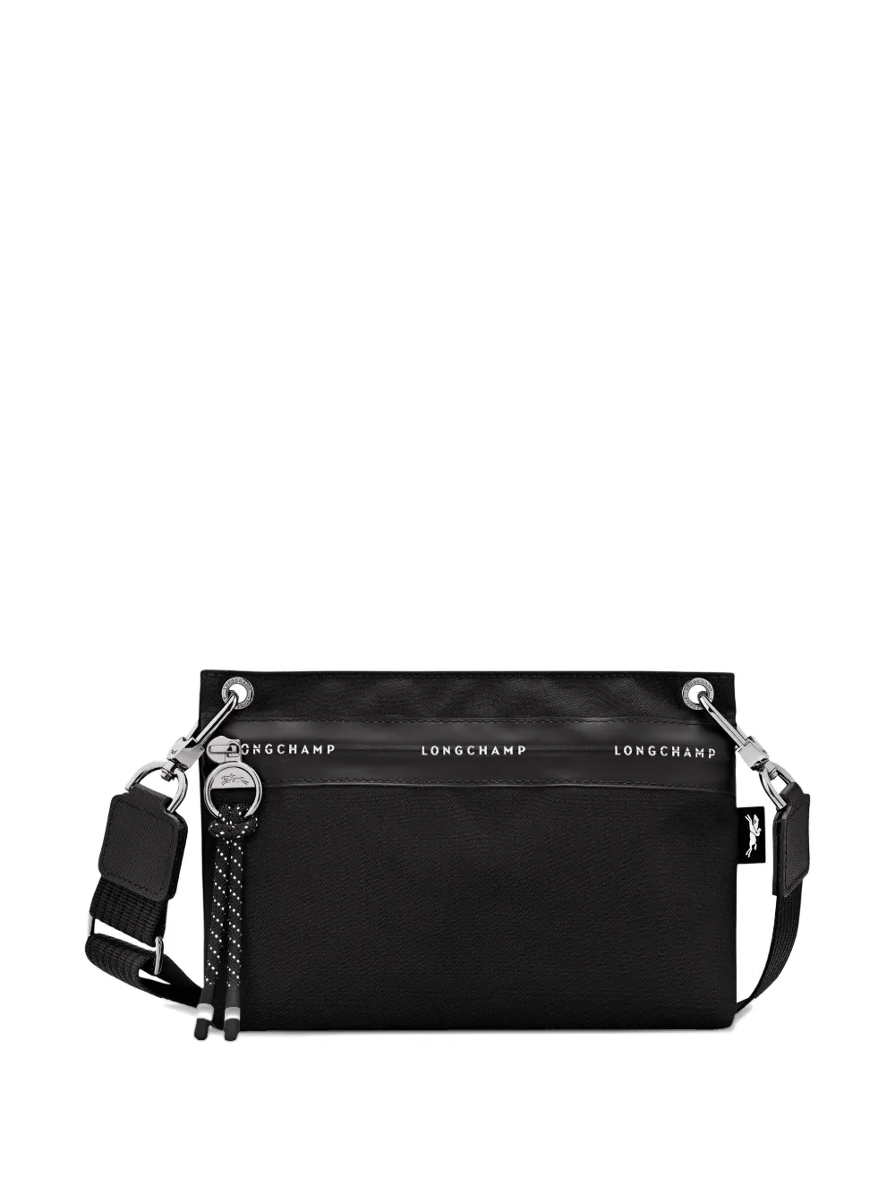 Longchamp Le Pilage Energy crossbodytas Zwart