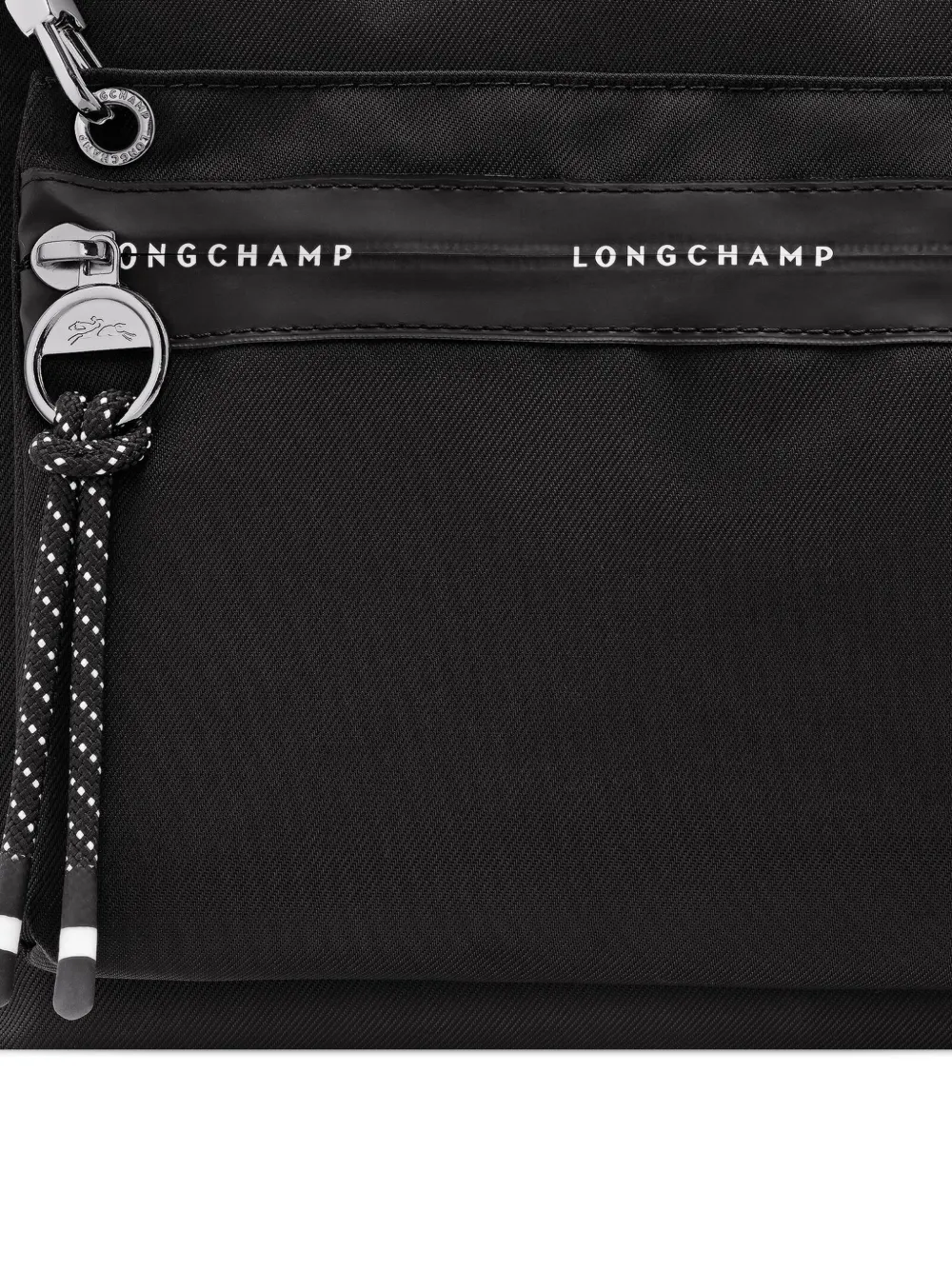 Longchamp Le Pilage Energy crossbodytas Zwart