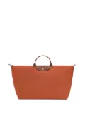 Longchamp large Le pliage tote bag - Orange