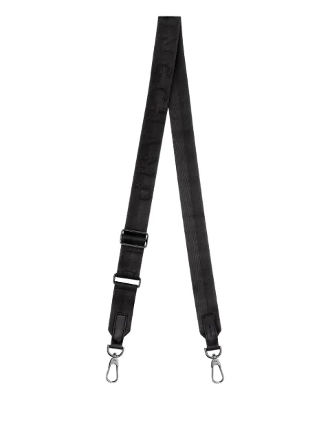 Longchamp logo-embroidered shoulder strap